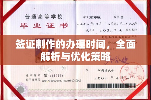 东风签证制作的办理时间，全面解析与优化策略