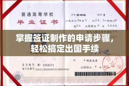 东风掌握签证制作的申请步骤，轻松搞定出国手续