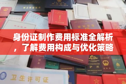 东风身份证制作费用标准全解析，了解费用构成与优化策略
